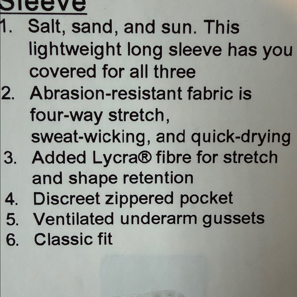 Lululemon Swim LS - Picture 5 of 5